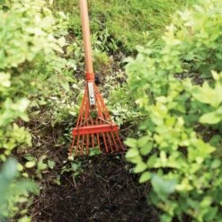 Leonard Narrow Shrub Rake, 54in Handle -Garden Care msr 208 3