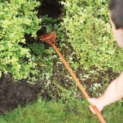 Leonard Narrow Shrub Rake, 54in Handle -Garden Care msr 208 4