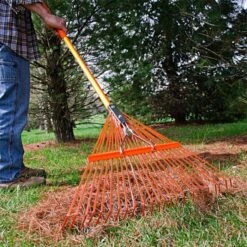 Leonard Spring Rake, 24-Tine Head With Fiberglass Handle 11 Leonard Spring Rake, 24-Tine Head With Fiberglass Handle -Garden Care msrf 224 3 1