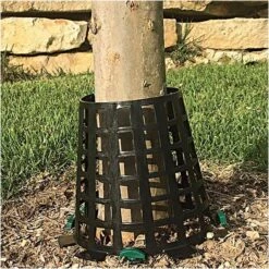 Plant Knight Plant And Tree Guard -Black - 3 Pack -Garden Care pkbl3 live 1