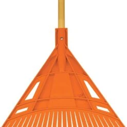 Leonard Poly Lawn Rake With American Ash Handle, 24-Inch Head -Garden Care pr24u 3 2