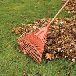 Leonard Poly Lawn Rake With American Ash Handle, 24-Inch Head -Garden Care pr24u 4 2