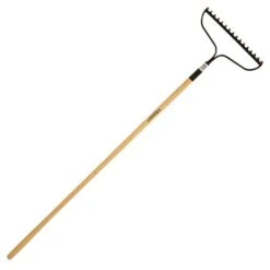 Leonard Bow Rake With Forged Steel Head And Ash Handle 10 Leonard Bow Rake With Forged Steel Head And Ash Handle -Garden Care r16 3 1