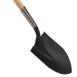Leonard Round Point, Open Back Shovel W/ 48" Ash Handle -Garden Care rps 2