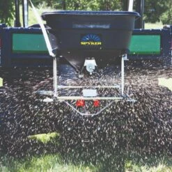 Spreader 120lb 12V Electric Spyker With Stainless Steel Frame 7 Spreader 120lb 12V Electric Spyker With Stainless Steel Frame -Garden Care s80120 live2 1