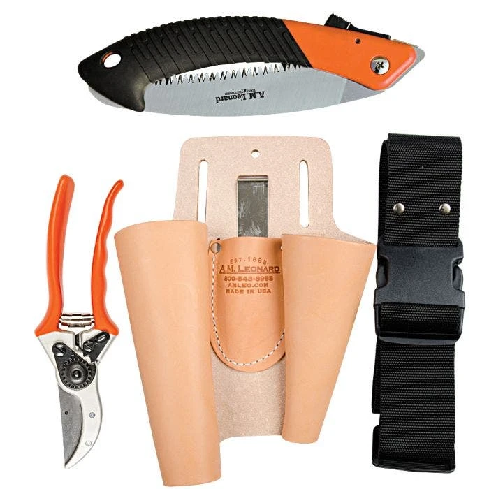 Leonard Saw, Pruner, Dual Case Combo Kit With Belt 1 Leonard Saw, Pruner, Dual Case Combo Kit With Belt