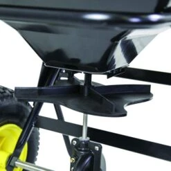 Spyker Ergo-Pro Spreader 80lb With Powder Coated Frame -Garden Care spy80 1p frame 1