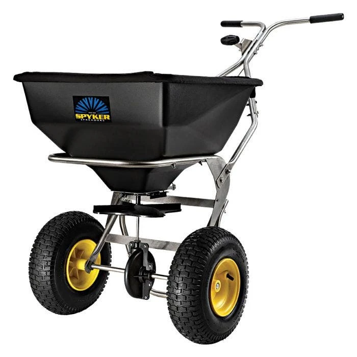 Spyker Ergo-Pro Spreader 80lb With Stainless Steel Frame 1 Spyker Ergo-Pro Spreader 80lb With Stainless Steel Frame