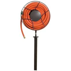 Full Rotation Free-Standing Hose Swivel Reel, Anti-Rust Steel -Garden Care sr360 2