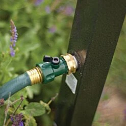 Full Rotation Free-Standing Hose Swivel Reel, Anti-Rust Steel -Garden Care sr360 5