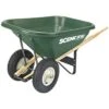 Scenic Lane 8 Cubic Foot Wheelbarrow Double Tire
