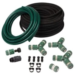 Leonard Simple Soak Soaker Hose Garden Row Watering Kit