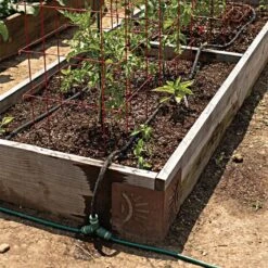 Leonard Simple Soak Soaker Hose Garden Row Watering Kit -Garden Care srk100 12