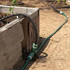 Leonard Simple Soak Soaker Hose Garden Row Watering Kit -Garden Care srk100 9