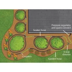 Leonard Simple Soak Soaker Hose Zone Watering Kit -Garden Care szk100 2