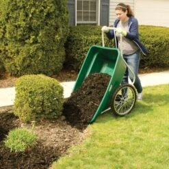 Muller's Original Smart Carts, Green 7 Cu. Ft. Tray -Garden Care vp 37gb 8