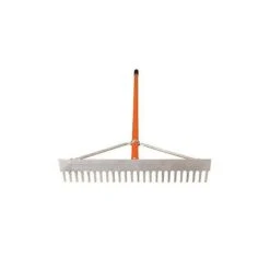 Leonard Lightweight Aluminum Rakes, Rounded Tine -Garden Care vp alxx6 2