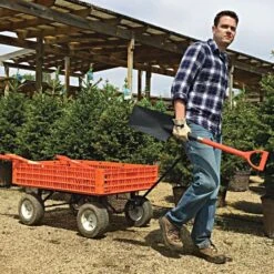 Leonard Utility Wagon, 30in X 46in X 7.5in Tray -Garden Care vp gw45 2