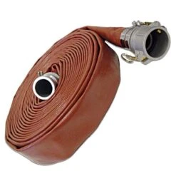 Hose Assembly Red 150 Psi Layflat Hose M X F Camlock