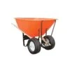 Leonard 2 Wheeled 10 Cubic Foot Capacity Poly Tray Wheelbarrows