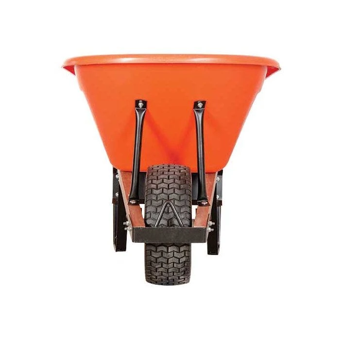 Leonard 6 Cubic Foot Capacity Poly Tray Wheelbarrows 3 Leonard 6 Cubic Foot Capacity Poly Tray Wheelbarrows - Image 3